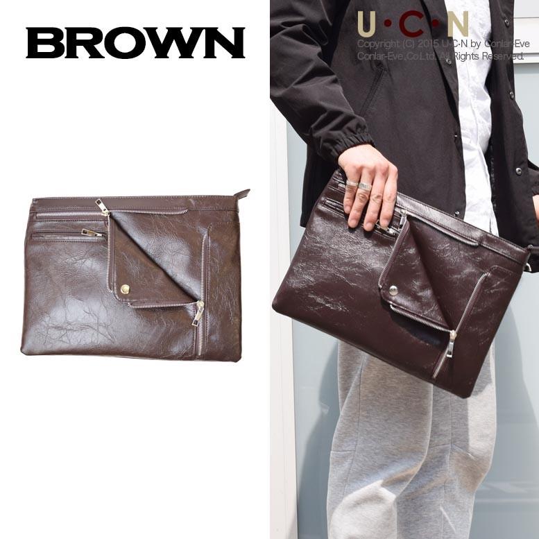 ライダース デザイン クラッチ バッグ |  | 02