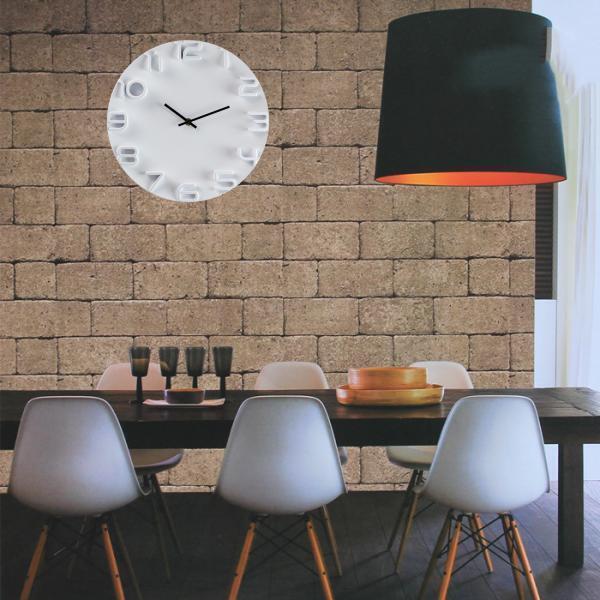 掛け時計 壁掛け時計 北欧 おしゃれ 3D立体数字 ウォールクロック