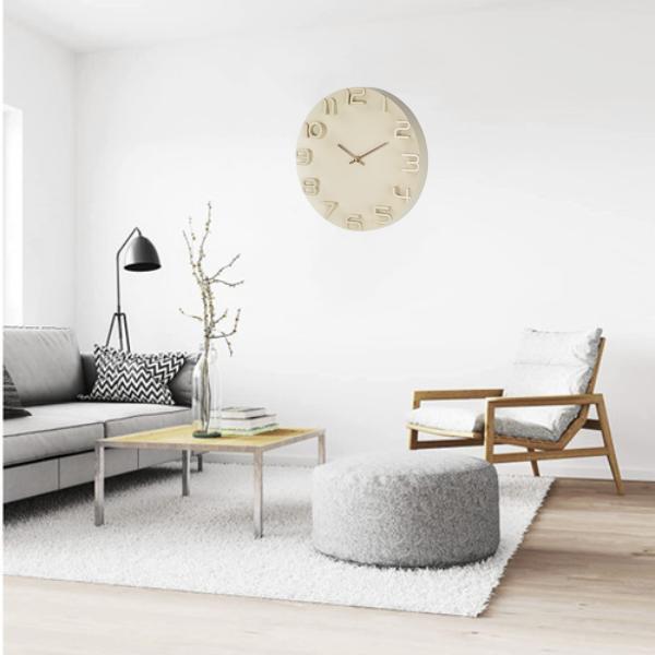 北欧デザイン　掛け時計 Amazon.co.jp: home merc 時計 掛け時計 北欧 壁掛け時計 木製