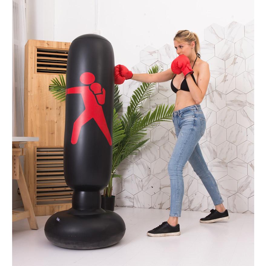 新品⭐︎サンドバッグ☆ボクシング☆自宅用☆自立型 グローブ付き☆トレーニング サンドバッグ 自宅 スタンド 自立 パンチングバッグ ボクササイズ