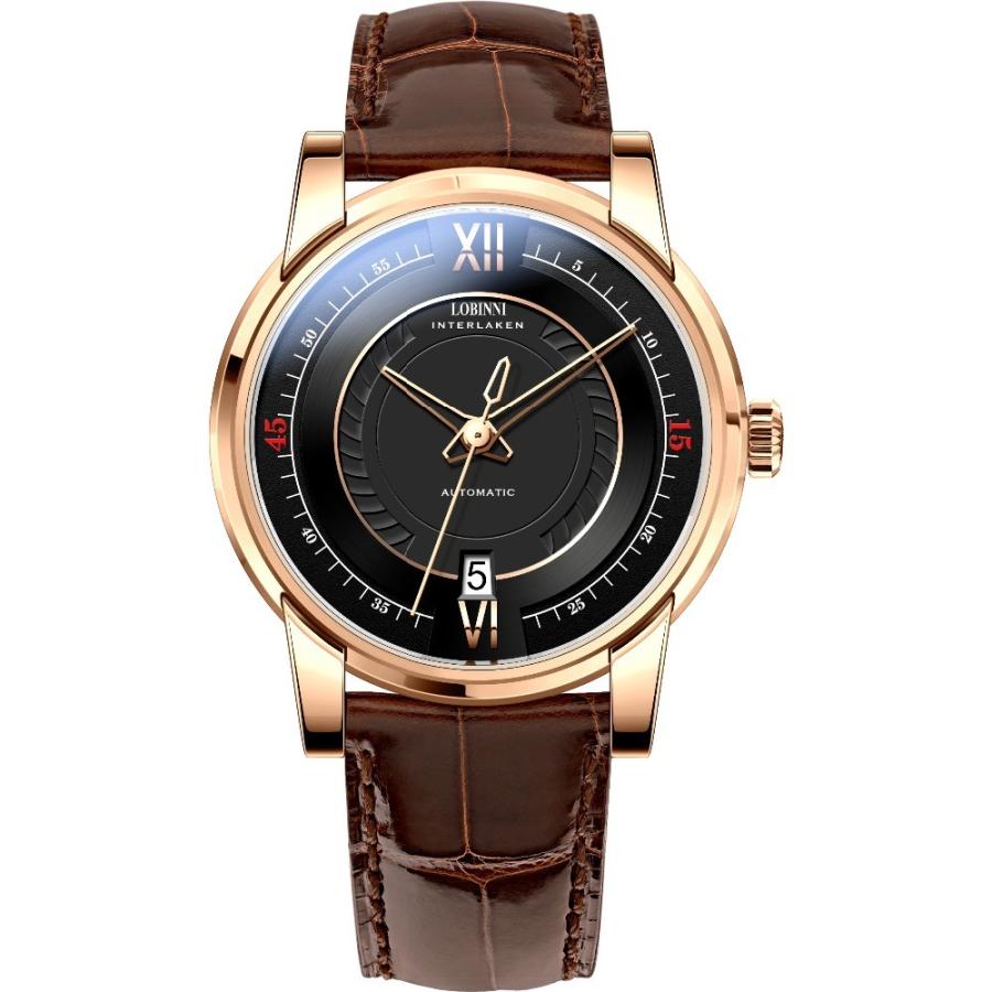 本店は 機械式自動巻腕時計 LOBINNI シンプルデザイン高級メンズ腕時計