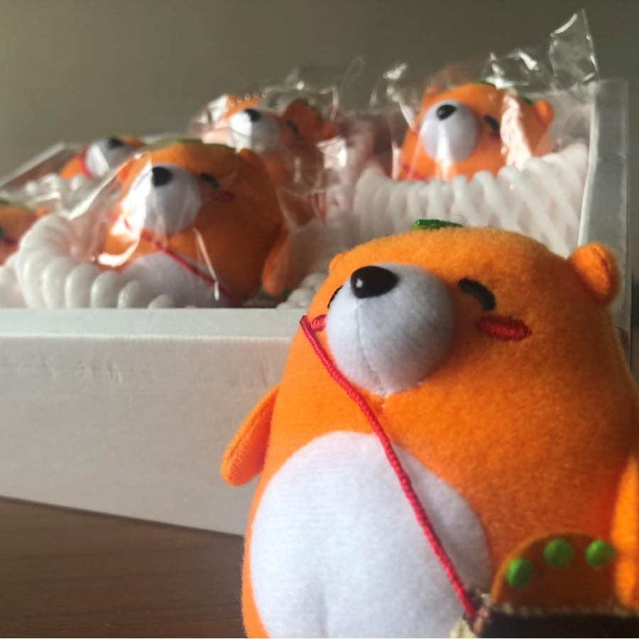 マスコットキャラクター かきたん ストラップ6個セット（ゆるキャラ