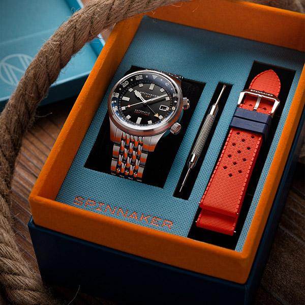 SP-5121-66 SPINNAKER スピニカー GMT　日本製自動巻ムーブメント メンズ 腕時計 国内正規品 送料無料 爆買の画像