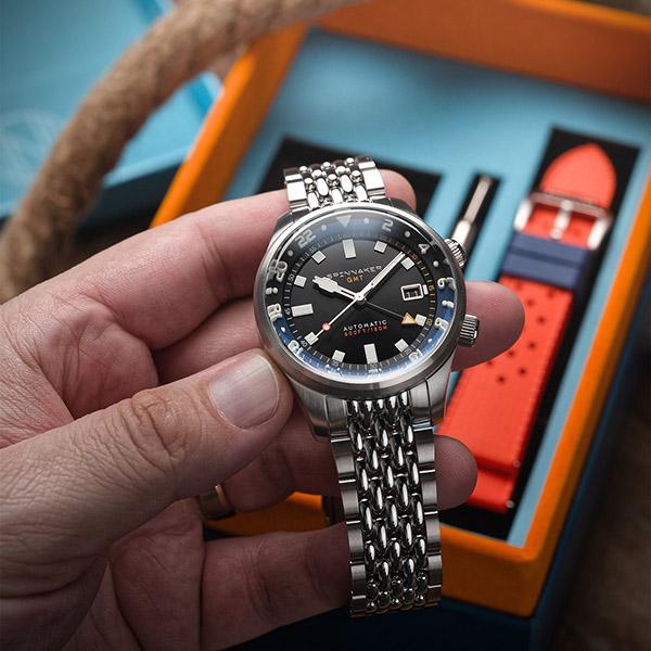 SP-5121-66 SPINNAKER スピニカー GMT　日本製自動巻ムーブメント メンズ 腕時計 国内正規品 送料無料 爆買の画像
