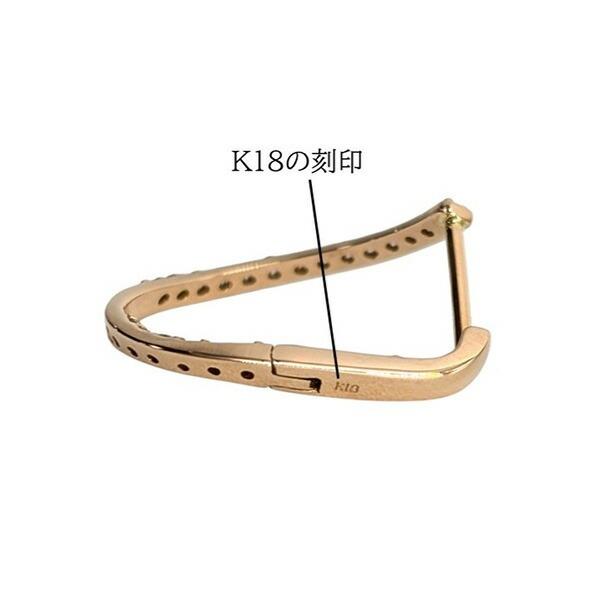 ダイヤモンド K18PG  ピアス 爆買の画像