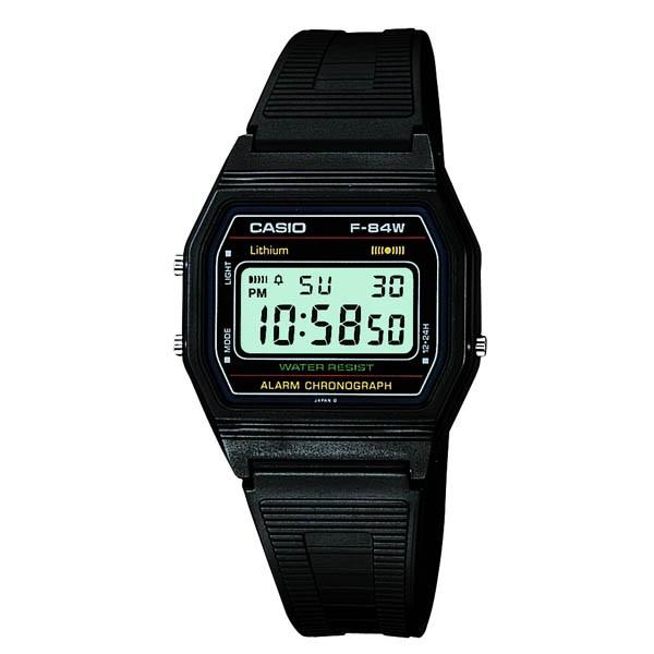 チープカシオ F-84W-1  CASIO  カシオ チプカシ チープカシ チプカシオ 正規品 送料無料 送料込み プレゼント アスレジャー｜udetokei-watch