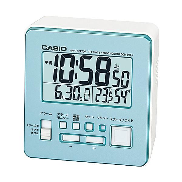 DQD-805J-2JF 温度・湿度計 CASIO カシオ CLOCK クロック プレゼント｜udetokei-watch
