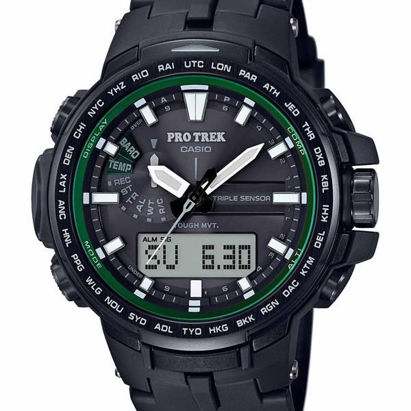 PRW-S6100Y-1JF プロトレック タフソーラー PROTREK カシオ CASIO PRW-6100シリーズ メンズ 腕時計 電波ソーラー世界６局 トリプルセンサー｜udetokei-watch