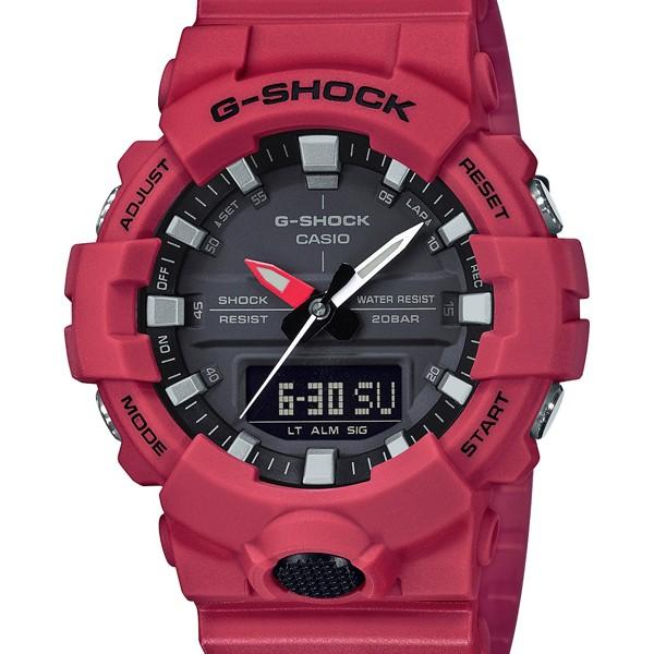 GA-800-4AJF G-SHOCK Gショック ジーショック ジーショック CASIO カシオ FRONT　BUTTON　MIDSIZE　BASIC メンズ 腕時計 国内正規品 送料無料｜udetokei-watch