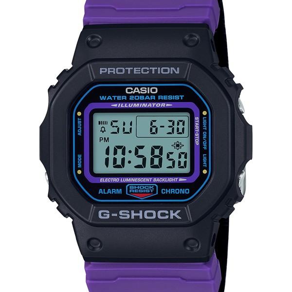 DW-5600THS-1JR G-SHOCK Gショック CASIO カシオ ジーショック Throwback 1990s 耐衝撃構造 レディース 腕時計 国内正規品 送料無料