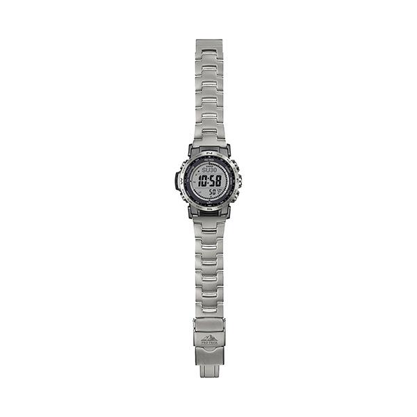 PRW-35TLD-7JF PROTREK プロトレック CASIO カシオ PRW-35 蓄光LCD DIG Tiバンド メンズ 腕時計 国内正規品 送料無料 爆買の画像