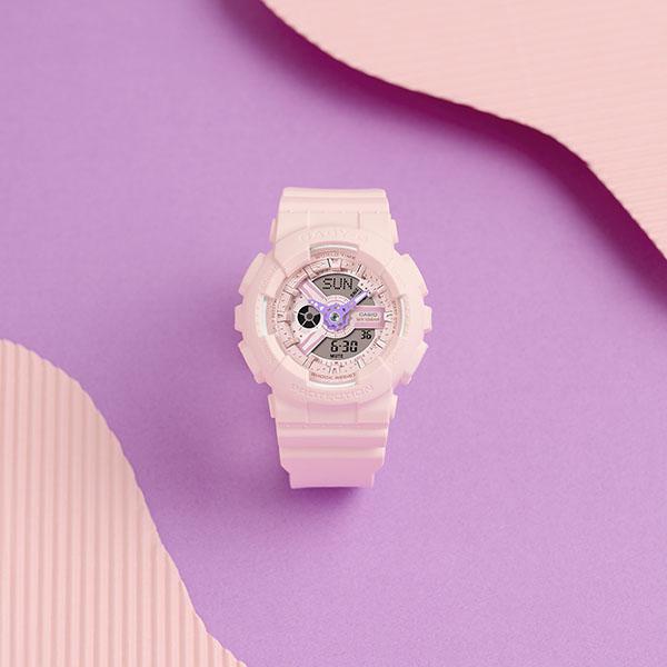 BA-110AH-4AJF CASIO カシオ BABY-G ベイビージー ベビージー ViVid Accent Hands レディース 腕時計 国内正規品 送料無料 爆買の画像