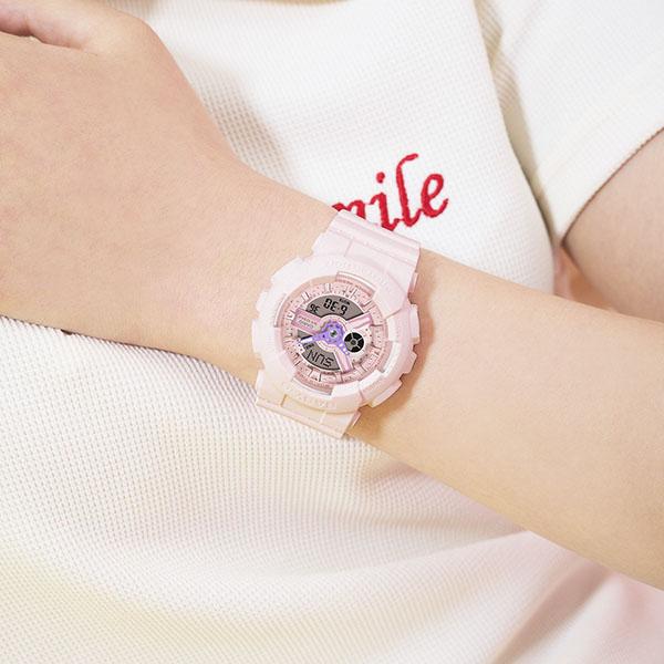 BA-110AH-4AJF CASIO カシオ BABY-G ベイビージー ベビージー ViVid Accent Hands レディース 腕時計 国内正規品 送料無料 爆買の画像