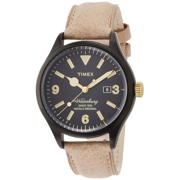 TW2P74900 TIMEX タイメックス 国内正規品 ウォータベリー ３Ｈ ＢＬＫケース メンズ腕時計｜udetokei-watch