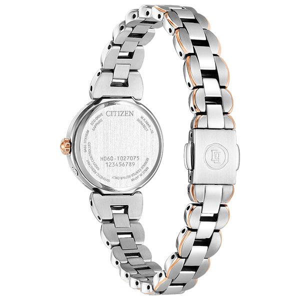 ES9474-59W CITIZEN シチズン EXCEED エクシード ピンクゴールド シルバー  レディース 腕時計 国内正規品 送料無料 爆買の画像
