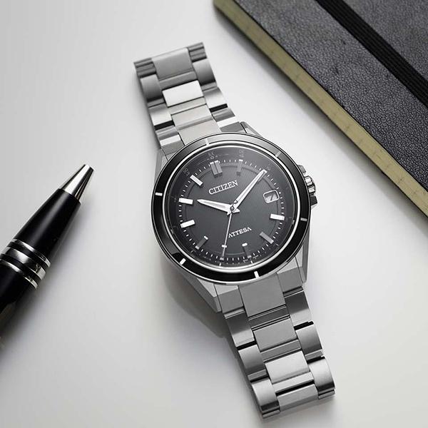CB3030-76E CITIZEN シチズン ATTESA アテッサ  エコ ライブ電波時計 チタン ACT Line メンズ 腕時計 国内正規品 送料無料 爆買の画像