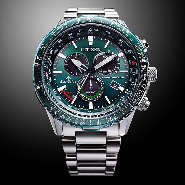 CB5004-59W CITIZEN シチズン PROMASTER プロマスター SKYシリーズ グリーン メンズ 腕時計 国内正規品 送料無料 爆買の画像