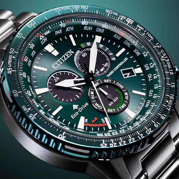 CB5004-59W CITIZEN シチズン PROMASTER プロマスター SKYシリーズ グリーン メンズ 腕時計 国内正規品 送料無料 爆買の画像