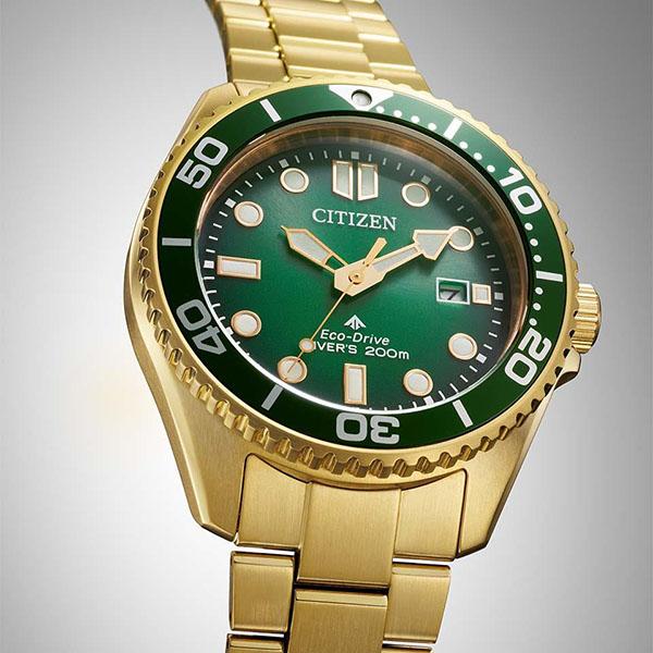 BN0262-59W CITIZEN シチズン PROMASTER プロマスター ダイバーズウォッチ　YGめっき/グリーン文字盤 メンズ 腕時計 国内正規品 送料無料 爆買の画像