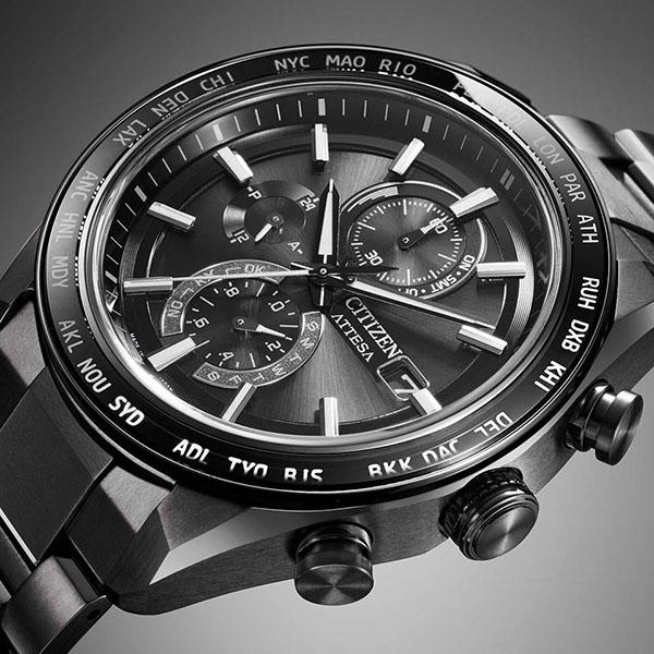 AT8294-59E CITIZEN シチズン ATTESA アテッサ エコ・ドライブ電波時計 GPS搭載 メンズ 腕時計 国内正規品 送料無料 爆買の画像
