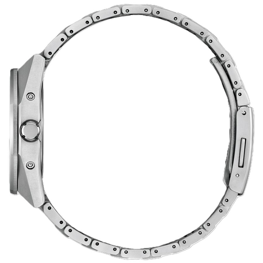 CB3040-56H CITIZEN シチズン ATTESA アテッサ エコ・ドライブ電波時計 シルバー メタリックカラー 3針 スポーツ 日本製 メンズ 腕時計 国内正規品 送料無の画像