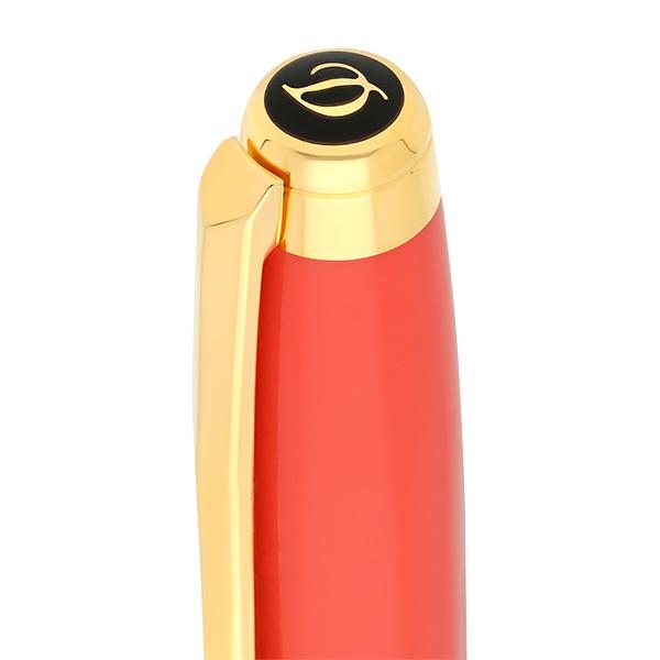 S.T. Dupont エス・テー・デュポン　ボールペン レッド 405703 中古)S.T.Dupont エス・テー・デュポン ボールペン/メカニカルペンシル