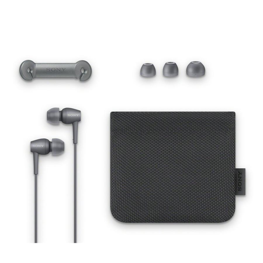 中古品 ソニー イヤホン h.ear in 2 IER-H500A : ハイレゾ対応 カナル型 リモコン・マイク付き 2017年モデル グレイッシュ 【1610055145】(10147円)