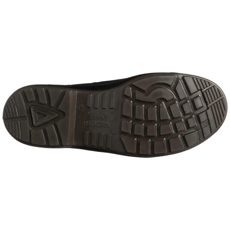 ミドリ安全　静電安全靴　JIS規格　半長靴　エコマーク認定　静電　ブラック　エコスペック　27.5　ES240eco　メンズ