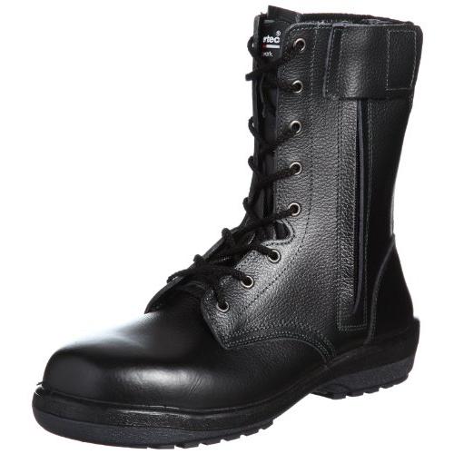 ミドリ安全　安全靴　JIS規格　長編上靴　メンズ　オールハトメ　ラバーテック　RT730F　27.5(27.5cm)　ブラック　JP