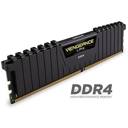 CORSAIR DDR4 デスクトップPC用 メモリモジュール VENGEANCE LPX Series ブラック 16GB×2枚キット C 4