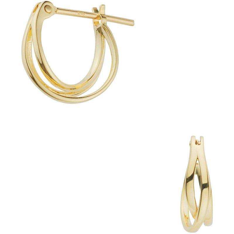 L.A.H. ヴァンドーム青山 L.A.H. Vendome Aoyama FORM K10YG G型 ピアス HJVA0033 YG ヴァンドーム青山 Vendome Aoyama FORM K10YG G型 ピアス HJVA0033 YG