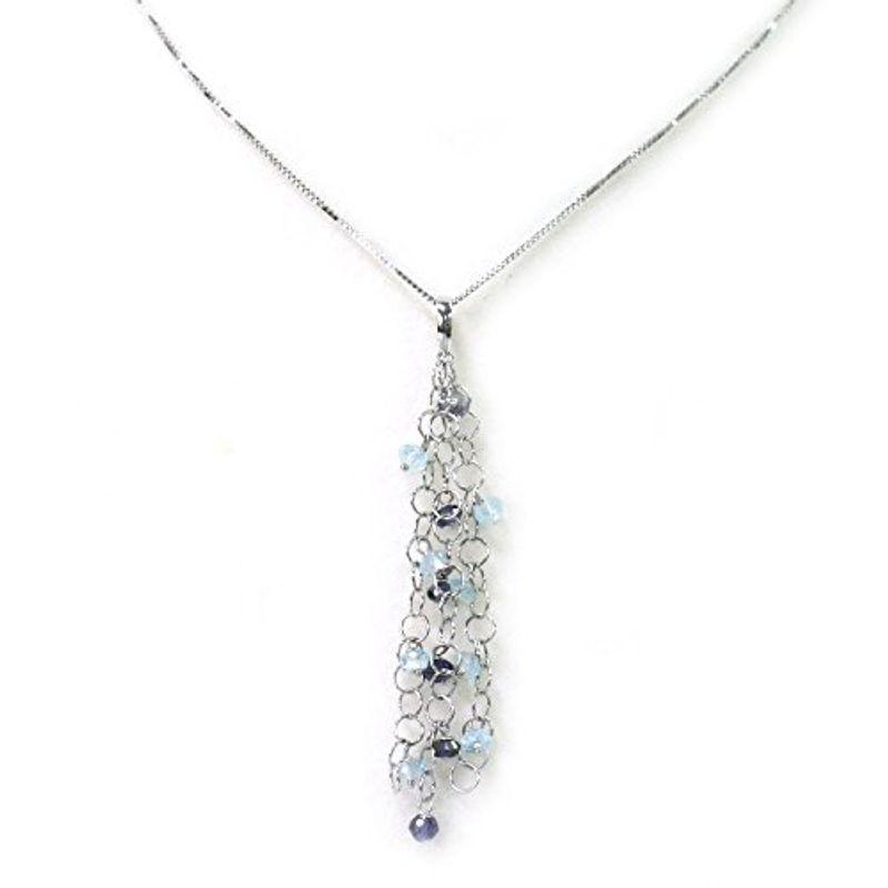 oro eterno ペンダントトップ k18 (イタリア製) 天然石 ペンダント 18k 18金 ホワイトゴールド APB2244