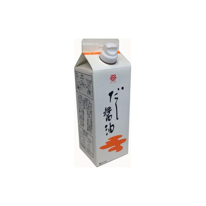 鎌田醤油　だし醤油　紙パック：500ml | 