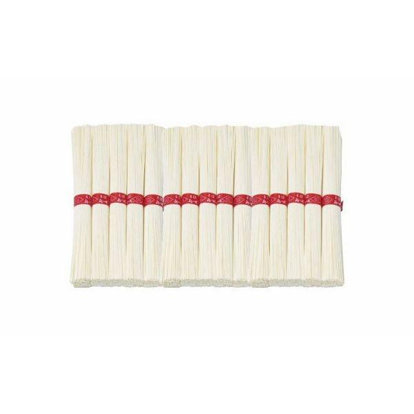 小豆島手延べそうめん 島の光 上級赤帯 2kg（約20人前） 小豆島手延素麺協同組合【お中元に・ギフトに・家庭用に・熨斗・包装対応】 |  | 02
