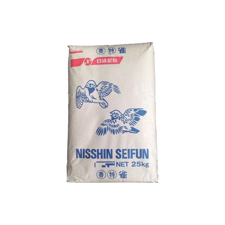 日清製粉 うどん粉 (香)(特)雀 25kg 中力粉（約300食分） | 日清製粉
