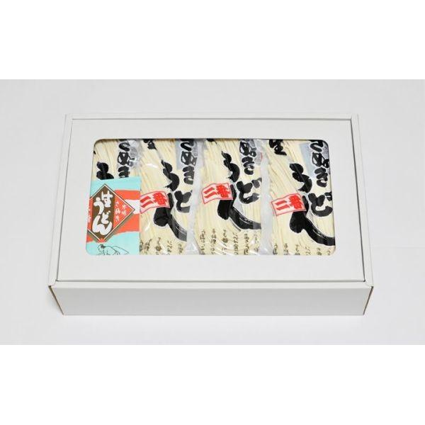 お中元・お歳暮に 岡坂商店 本場讃岐うどん「二番」 ギフト　半生うどん　300g×12　化粧箱入り[熨斗名入れ対応] |  | 02