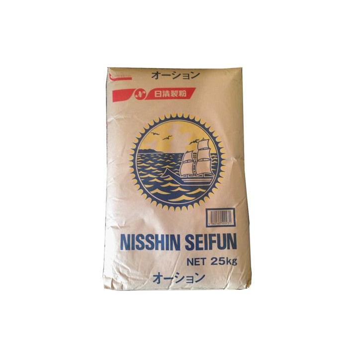 パン用 そばつなぎ用 小麦粉 (強力粉) 日清製粉 オーション 25kg | 日清製粉
