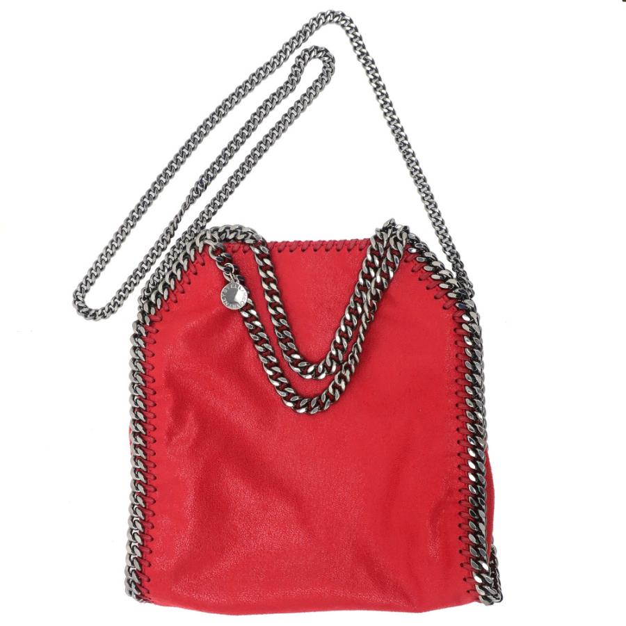 新入荷 名東 ステラマッカートニー ファラペラ w9132 ショルダーバッグ チェーンバッグ レッド その他 ふるさと納税 Www Cairofair Com