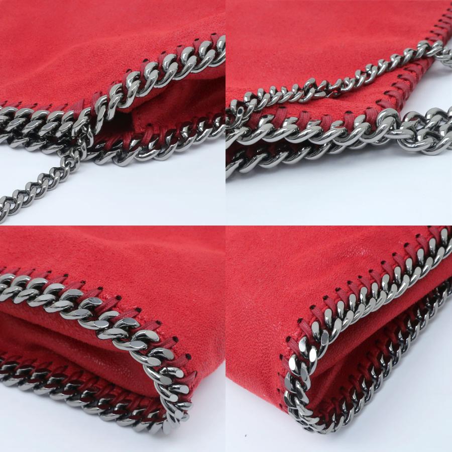 新入荷 名東 ステラマッカートニー ファラペラ w9132 ショルダーバッグ チェーンバッグ レッド その他 ふるさと納税 Www Cairofair Com