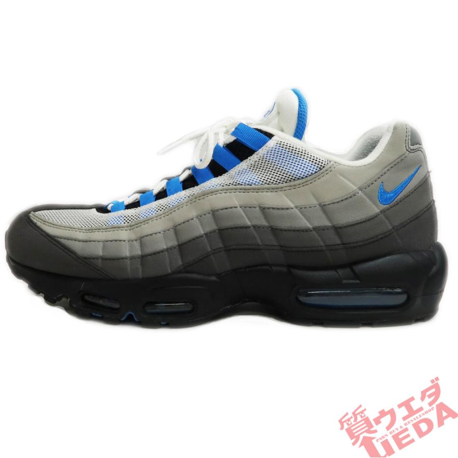 第1位獲得 名東 ナイキ エアマックス95 スニーカー 30cm At86 100 白 青 グレー アパレル 男 靴 お1人様1点限り Mail Alrayan University Edu Ye