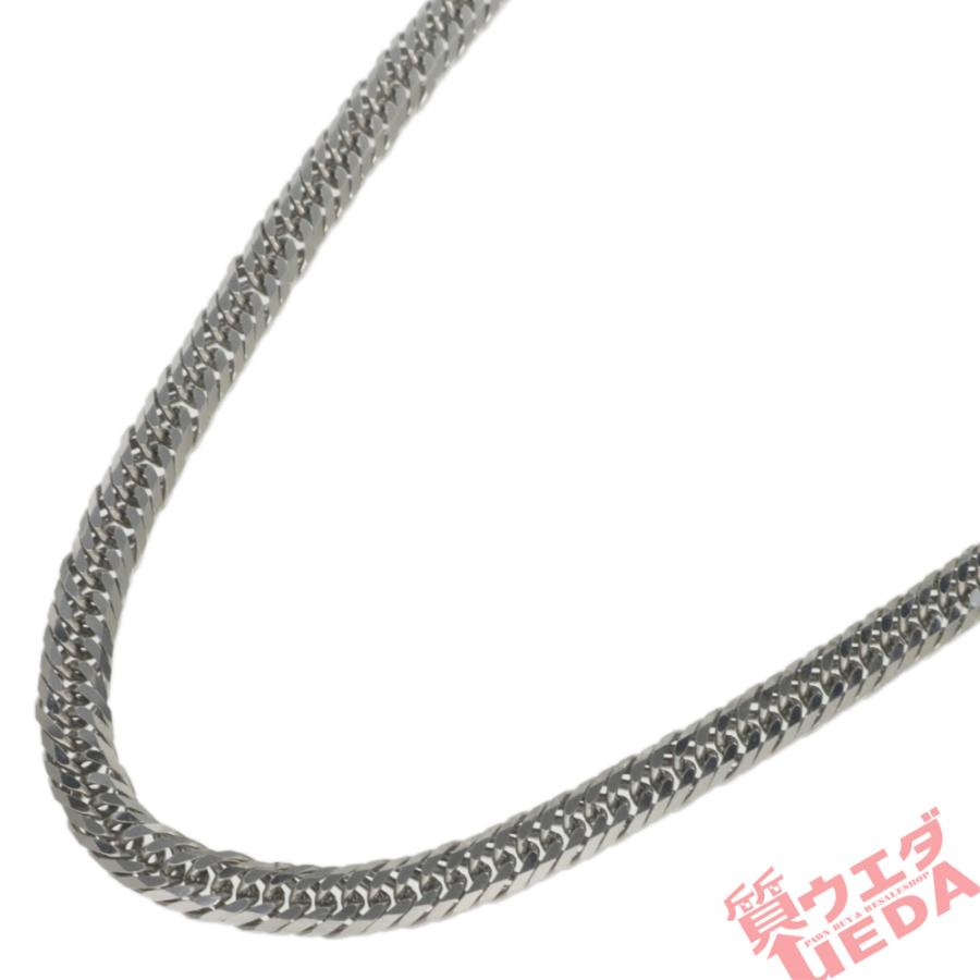今季ブランド メンズアクセサリー あの有名なcmでおなじみ 愛知県名古屋市の老舗質屋 質ウエダ 名東 8面トリプルキヘイ ネックレス Pt850 50 5g 60cm プラチナ 喜平 チェーン メンズ 男 ジュエリー 高級 アクセサリー Windh Co Se