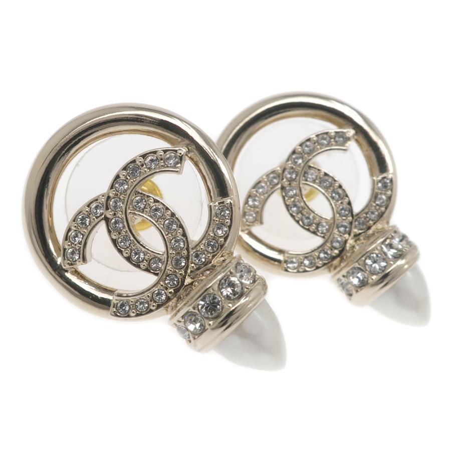 名東】【CHANEL】シャネル ピアス 一対 ココマーク CCマーク AB7630 名東】【CHANEL】シャネル ピアス 一対 ココマーク CCマーク AB7630