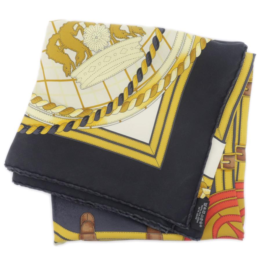 名東】エルメス カレウォッシュ スカーフ GRANDE TENUE 馬の礼装  