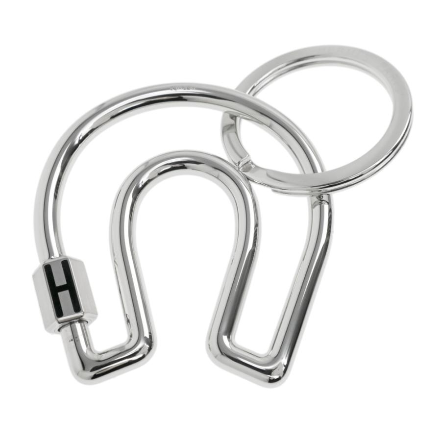 名東】エルメス キーリング フェールアシュバル 馬蹄モチーフ シルバー