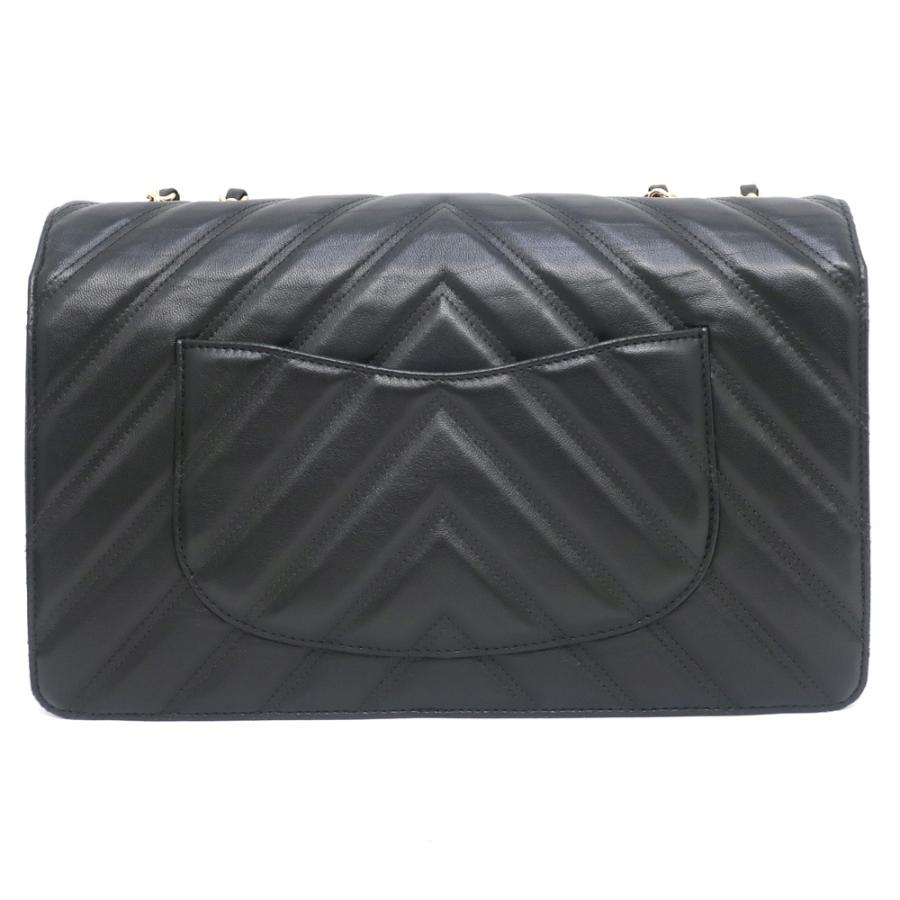 CHANEL】シェブロン CC フラップ ジッパー ショルダーバッグ