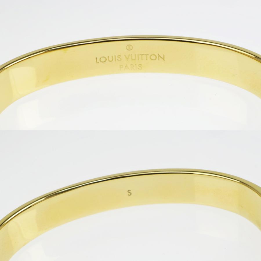 名東】ルイヴィトン リジッド ブレスレット ナノグラム ストラス