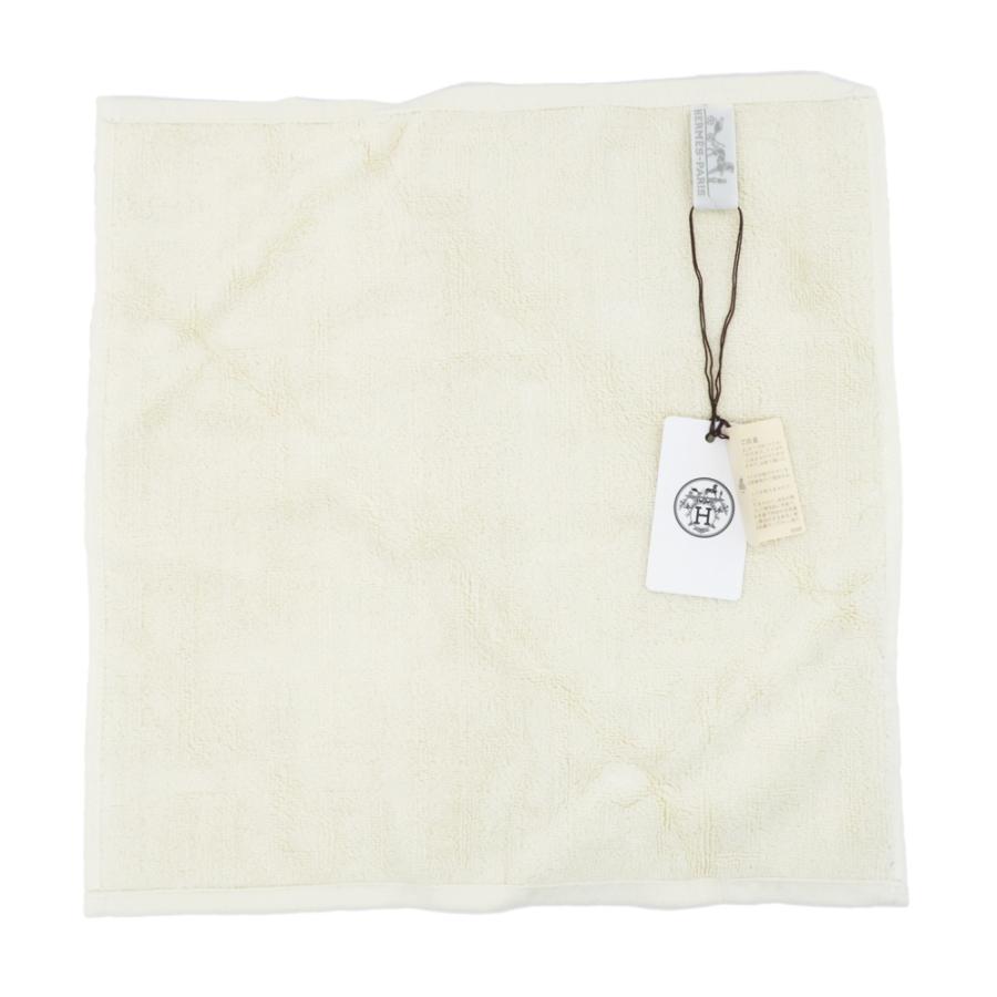 未使用 HERMES エルメス エクスリブリス ハンドタオル