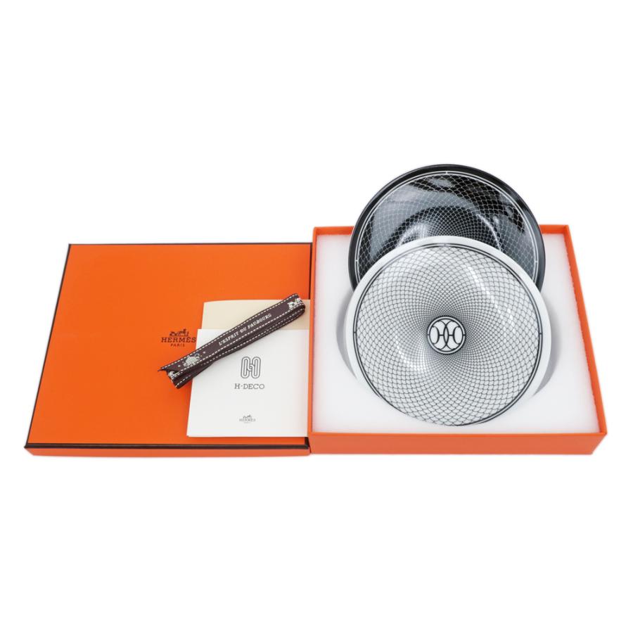 名東】エルメス パンプレート H DECO 2枚セット ホワイト