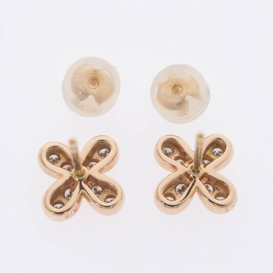 名東】TASAKI 田崎真珠 タサキ ピアス 750PG K18ピンクゴールド ダイヤ