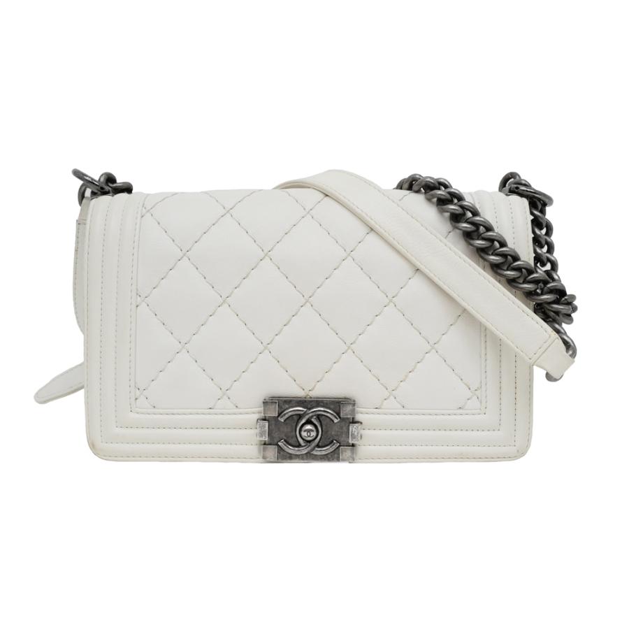 名東】シャネル ボーイシャネル チェーンショルダーバッグ マトラッセ